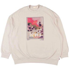 Levi's UFO "Journey to the Unknown" Graphic Crewneck Sweatshirt Lightweight